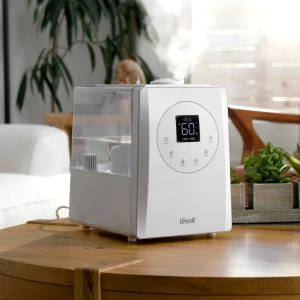 Smart Warm and Cool Mist Humidifier for Home, 6L Capacity, 753ft² Coverage — Humidifier, LEVOIT