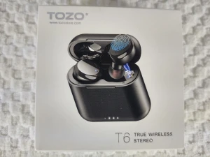 True Wireless Earbuds Bluetooth 5.3 Headphones with Wireless Charging Case — Wireless Earbuds, TOZO