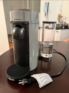 Vertuo Plus Coffee and Espresso Maker, Grey, De'Longhi
