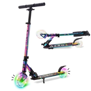 2 Wheel Kick Scooter with Dynamic Lights, AERO MOBILITY