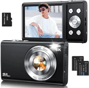 Autofocus 4K Vlogging Camera for Photography, Lecnippy