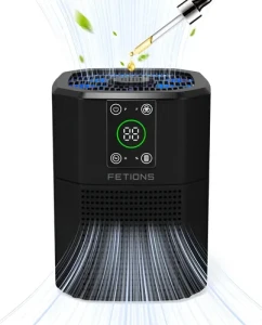 Compact Air Purifier with H13 HEPA Filter — Air Purifier, FETIONS
