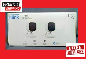 Compact Indoor Plug-in Smart Security Camera — Security Camera, Blink