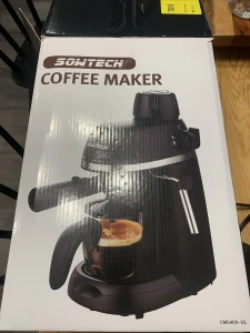 Espresso Cappuccino Machine with Milk Frother — Coffee Maker, SOWTECH