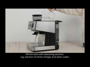 Espresso Machine with Grinder and Milk Frother — Coffee Maker, COWSAR