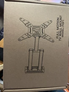 Full Motion TV Monitor Wall Mount Bracket, Pipishell