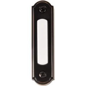 LED Lighted Metal Door Chime Push Button, Newhouse Hardware