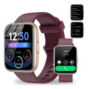Smart Watch with Bluetooth Calling and Health Tracking — Fitness Tracker, JeeJTek