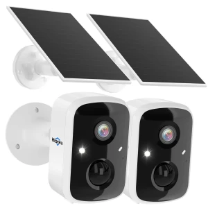 Solar Security Cameras Wireless Outdoor — Security Camera, Hiseeu