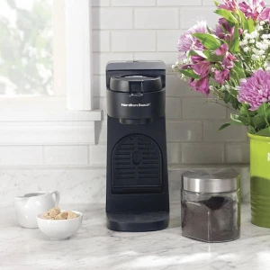 The Scoop Single Serve Coffee Maker & Fast Grounds Brewer, Hamilton Beach