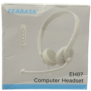 USB Headset with Microphone for PC Laptop, FEABASK