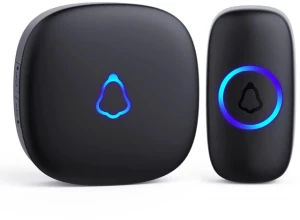 Wireless Doorbell with Receivers and Push Buttons, SECRUI