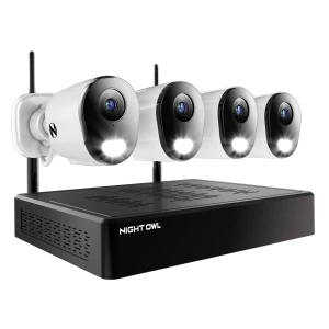10 Channel Bluetooth Video Home Security Camera System — Security Camera, Night Owl