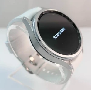 Galaxy Watch Classic Smartwatch with Rotating Bezel, Fitness Tracker, Sleep Coaching - Silver (Renewed) — Smart Watch, Samsung
