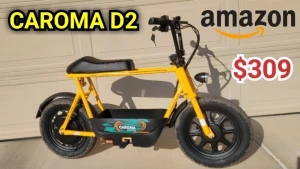 Peak 1200W Electric Scooter with Seat — Electric Scooter, Caroma