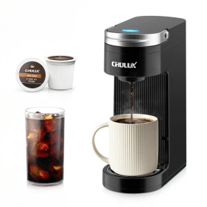 Slim Single Serve Coffee Maker for K Pods, CHULUX
