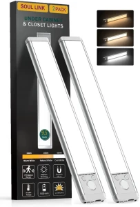 Under Cabinet Lights with Motion Sensor, SOUL LINK