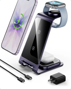 3 in 1 Wireless Charging Station, Intoval