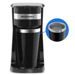 Personal Single-Serve Compact Coffee Maker, Elite Gourmet