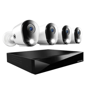 2-Way Audio 12 Channel DVR Video Home Security Camera System, Night Owl