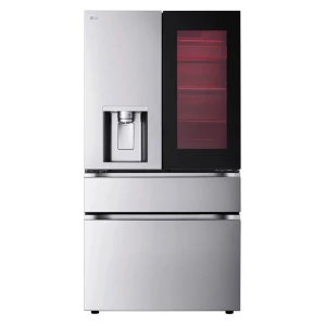 29 Cu. Ft. Stainless 4-Door Counter-Depth French Door Smart Refrigerator — Smart Refrigerator, LG