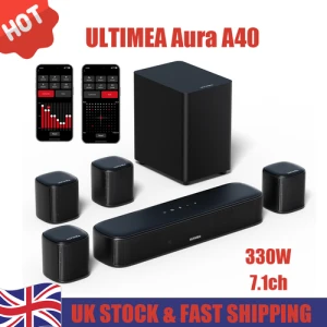 7.1ch Virtual Surround Sound Bar — Sound Bar, Ultimea
