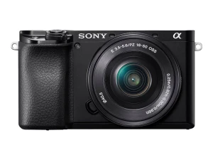 APS-C Mirrorless Interchangeable-Lens Camera with 16-50mm Lens Bundle, Sony
