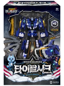 Dinoid Warrior Tidal Shark Transforming Robot, SSmall