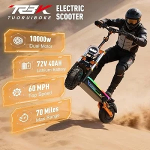 Dual Drive Electric Scooter — Electric Scooter, TUORUIBOKE