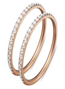 Gold Plated Stacking Rings, ZOOROO