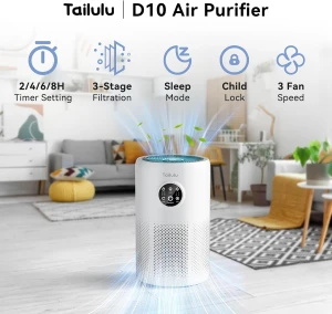 HEPA Air Purifier for Large Rooms — Air Purifier, Tailulu