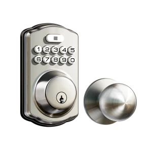 Keyless Entry Door Lock with 2 Knobs — Smart Lock, Veise