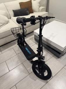Peak 1200W Electric Scooter with Seat — Electric Scooter, Caroma