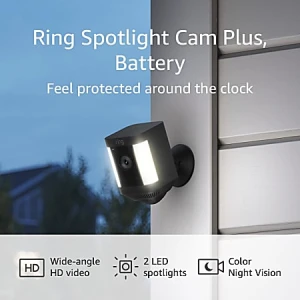 Spotlight Cam Plus, Battery, Ring
