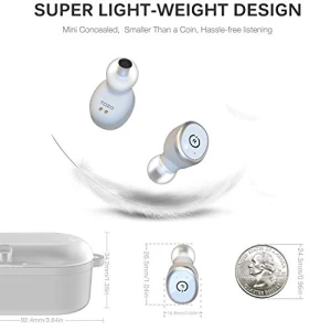 True Wireless Bluetooth Earbuds — Wireless Earbuds, TOZO