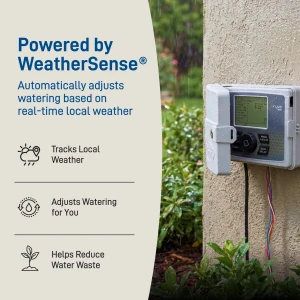 6-Zone Smart Indoor/Outdoor Sprinkler Controller — Irrigation System, Orbit
