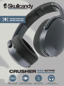 Active Wireless Bluetooth Headphones with Multi-Sensory Bass, Skullcandy