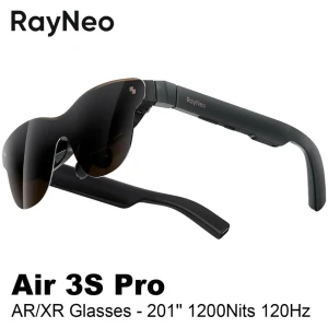 AR/XR Glasses with 201-Inch Display, 1200 Nits Brightness, 120Hz Refresh Rate — Smart Glasses, RayNeo