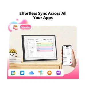 Digital Calendar with Touchscreen Display, BIGASUO