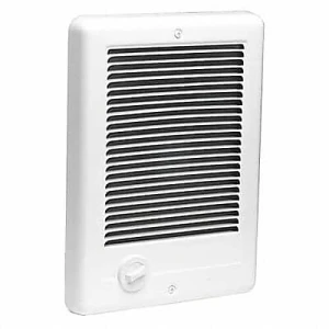 Electric Wall Heater Complete Unit With Thermostat, Cadet