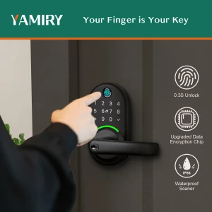 Smart Door Handle Lock with Keypad — Smart Lock, Yamiry