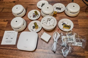 Smart Smoke Detectors with Base Station, X-Sense