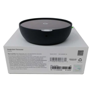 Smart Thermostat for Home - Programmable Wifi Thermostat - Charcoal — Smart Thermostat, Google