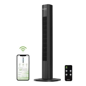Smart Wi-Fi Connected Tower Fan — Smart Fan, HOLMES