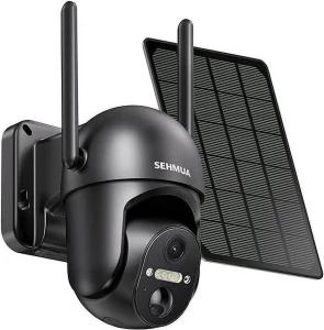 Solar Security Camera Wireless Outdoor — Security Camera, SEHMUA