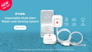 WiFi Water Leak Detector Starter Kit, D-Link