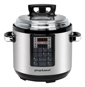 9-in-1 Electric Pressure Cooker 6QT Multi-Functional Programmable Non-Stick Pot — Multicooker, prepAmeal
