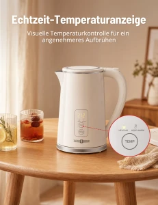 Electric Kettle with Temperature Control — Electric Kettle, PARIS RHÔNE