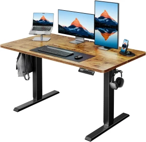 Electric Standing Desk Adjustable Height — Standing Desk, HUANUO