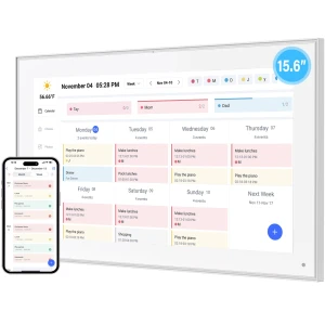 Electronic Calendar with Touchscreen, Ecohonor